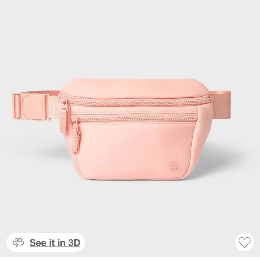 All In Motion - Pink Belt Bag